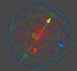 Rotating spheric grid animation