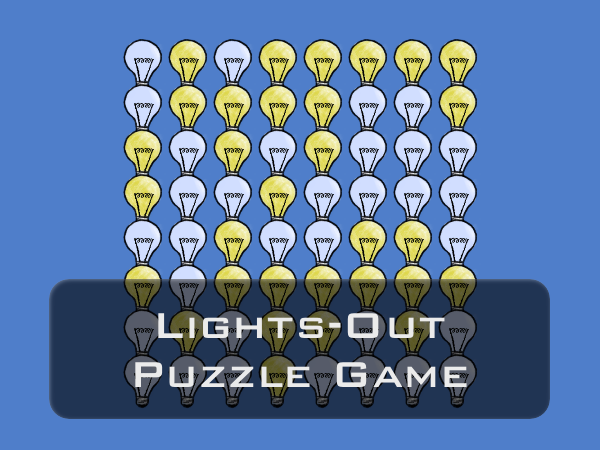 Example included: lights-out game
